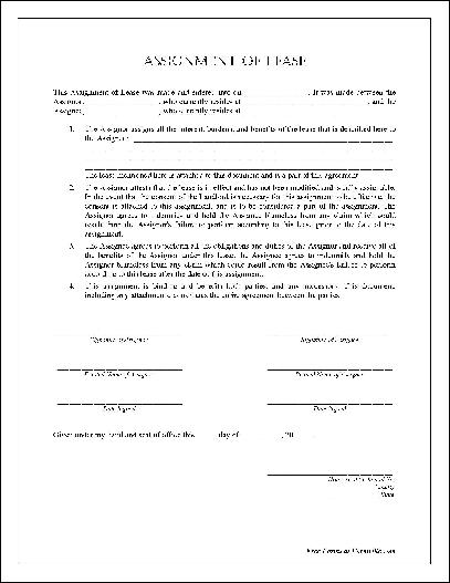 Free Notarized Assignment Of Lease From Formville free-notarized-assignment-of-lease-from-formville