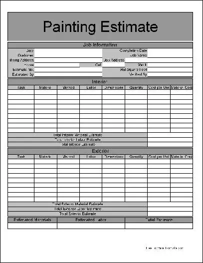 free-basic-painting-estimate-form-from-formville