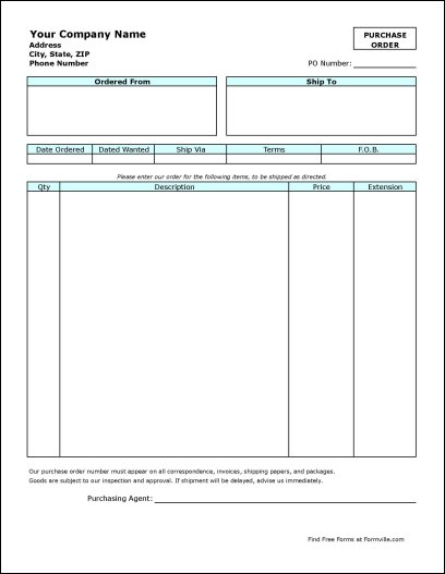 Purchase Order  img-1